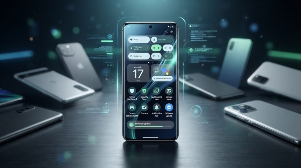 Latest Android update with new Android 17 features and supported phones